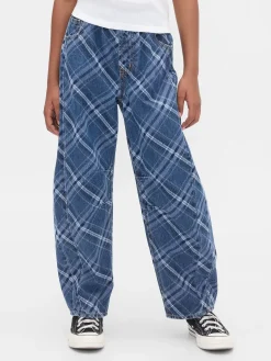 Kids High Rise Easy Barrel Jeans