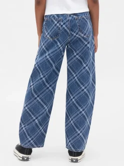 Kids High Rise Easy Barrel Jeans