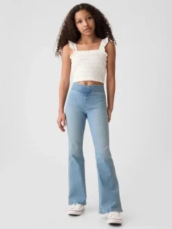 Kids High Rise Flare Jeggings