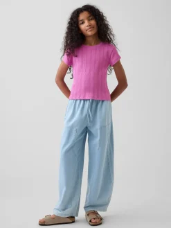 Kids High Rise Relaxed Easy Jeans