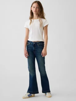 Kids High Rise '70s Flare Jeans