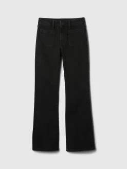 Kids High Rise '70s Flare Jeans