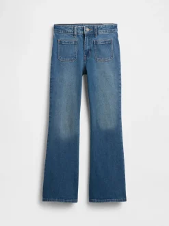 Kids High Rise '70s Flare Jeans
