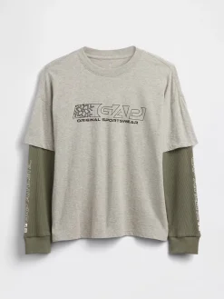 Kids 2-in-1 Graphic Logo T-Shirt