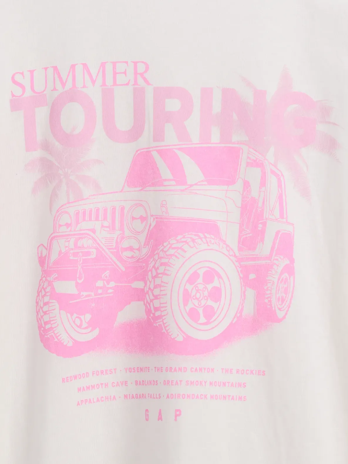 Kids Jeep Oversized Tunic T-Shirt