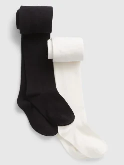 Kids Knit Basic Tights (2-Pack)
