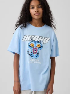 Kids KPop Demon Hunters Graphic Tunic T-Shirt