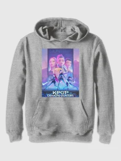 Kids K-Pop Demon Hunters Poster Graphic Sweatshirt
