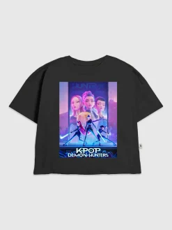 Kids K-Pop Demon Hunters Poster Graphic T-Shirt