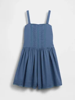 Kids Lace-Trim Romper