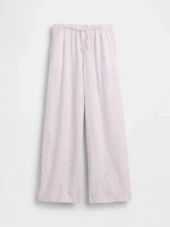Kids Linen-Cotton Easy Wide-Leg Pants