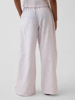 Kids Linen-Cotton Easy Wide-Leg Pants