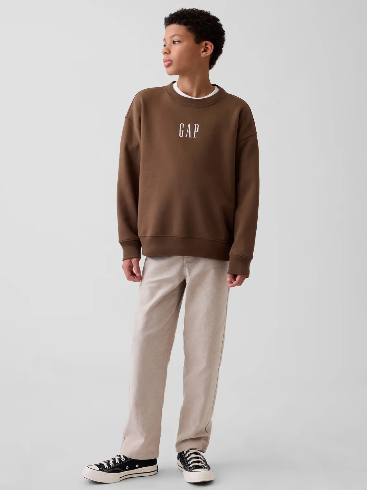 Kids Linen-Cotton Relaxed Easy Pants