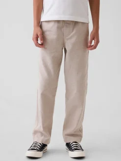 Kids Linen-Cotton Relaxed Easy Pants