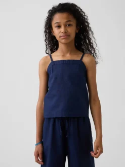 Kids Linen-Cotton Tank Top