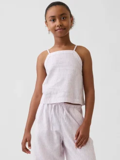 Kids Linen-Cotton Tank Top