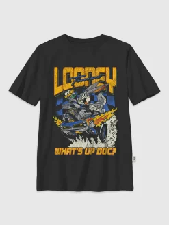 Kids Looney Tunes Rabbit Racer Graphic T-Shirt