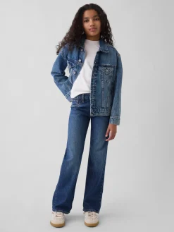 Kids Low Rise Straight Jeans