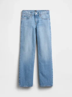 Kids Low Rise Straight Jeans