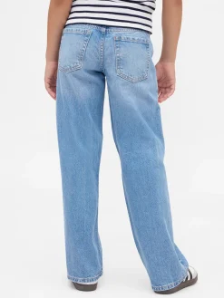 Kids Low Rise Straight Jeans