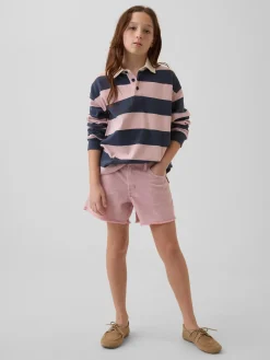Kids Low Rise Stride Denim Shorts