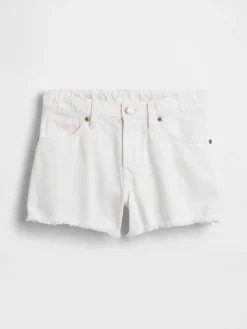 Kids Low Rise Stride Denim Shorts