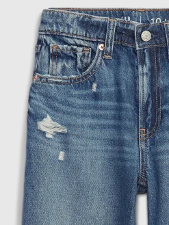 Kids Low Rise Stride Wide-Leg Jeans