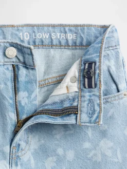 Kids Low Rise Stride Wide-Leg Jeans