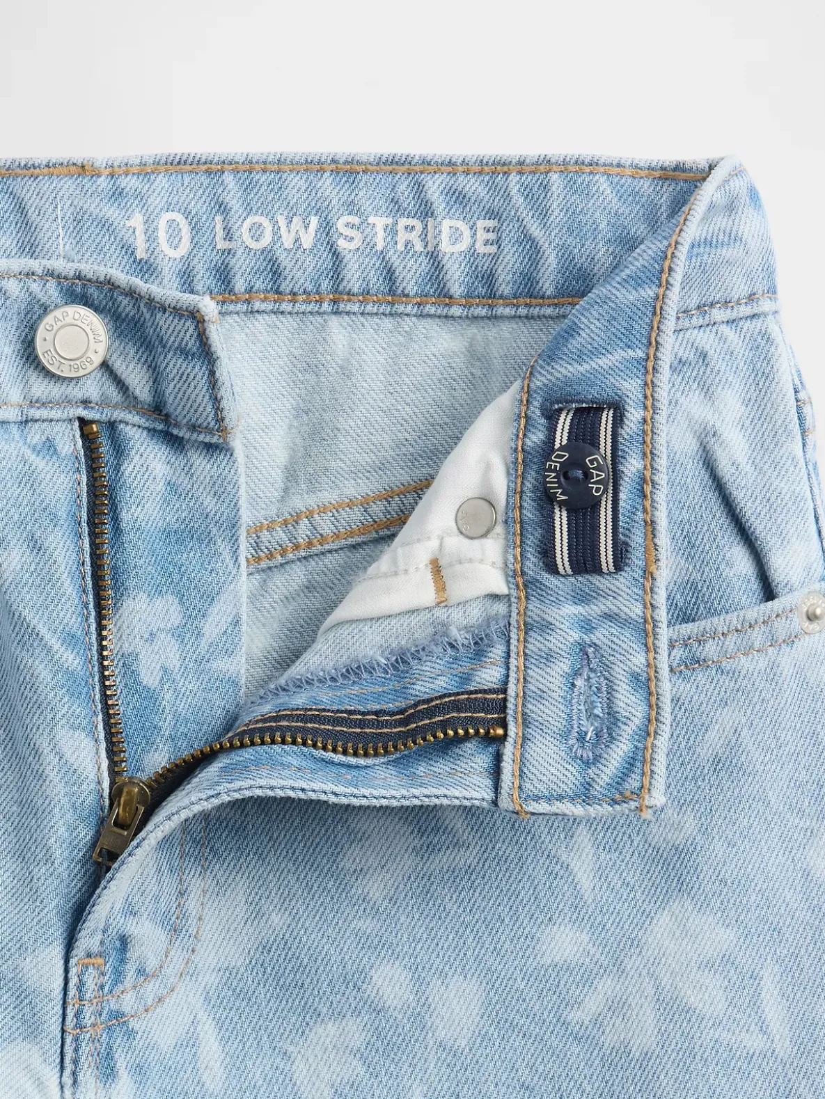 Kids Low Rise Stride Wide-Leg Jeans
