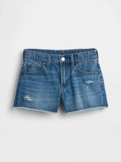 Kids Low Rise UltraSoft Stride Denim Shorts