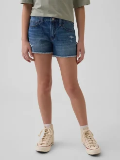 Kids Low Rise UltraSoft Stride Denim Shorts