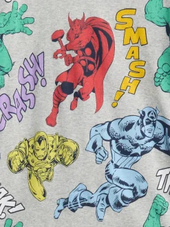 Kids Marvel Organic Brushed Cotton PJ Set