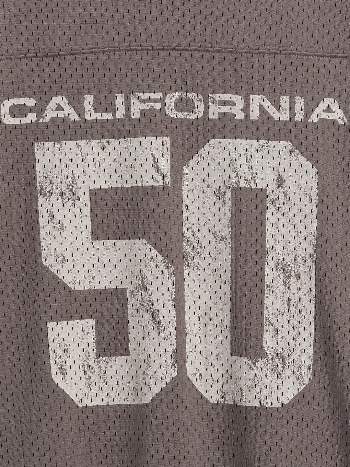 Kids Mesh Oversized Graphic Jersey T-Shirt