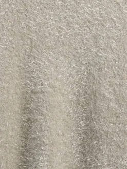 Kids Metallic Eyelash Crewneck Sweater