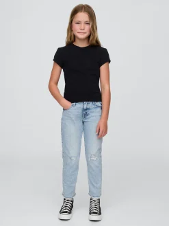 Kids Mid Rise Girlfriend Jeans
