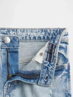 Kids Mid Rise Girlfriend Jeans