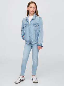 Kids Mid Rise Pull-On Jeggings