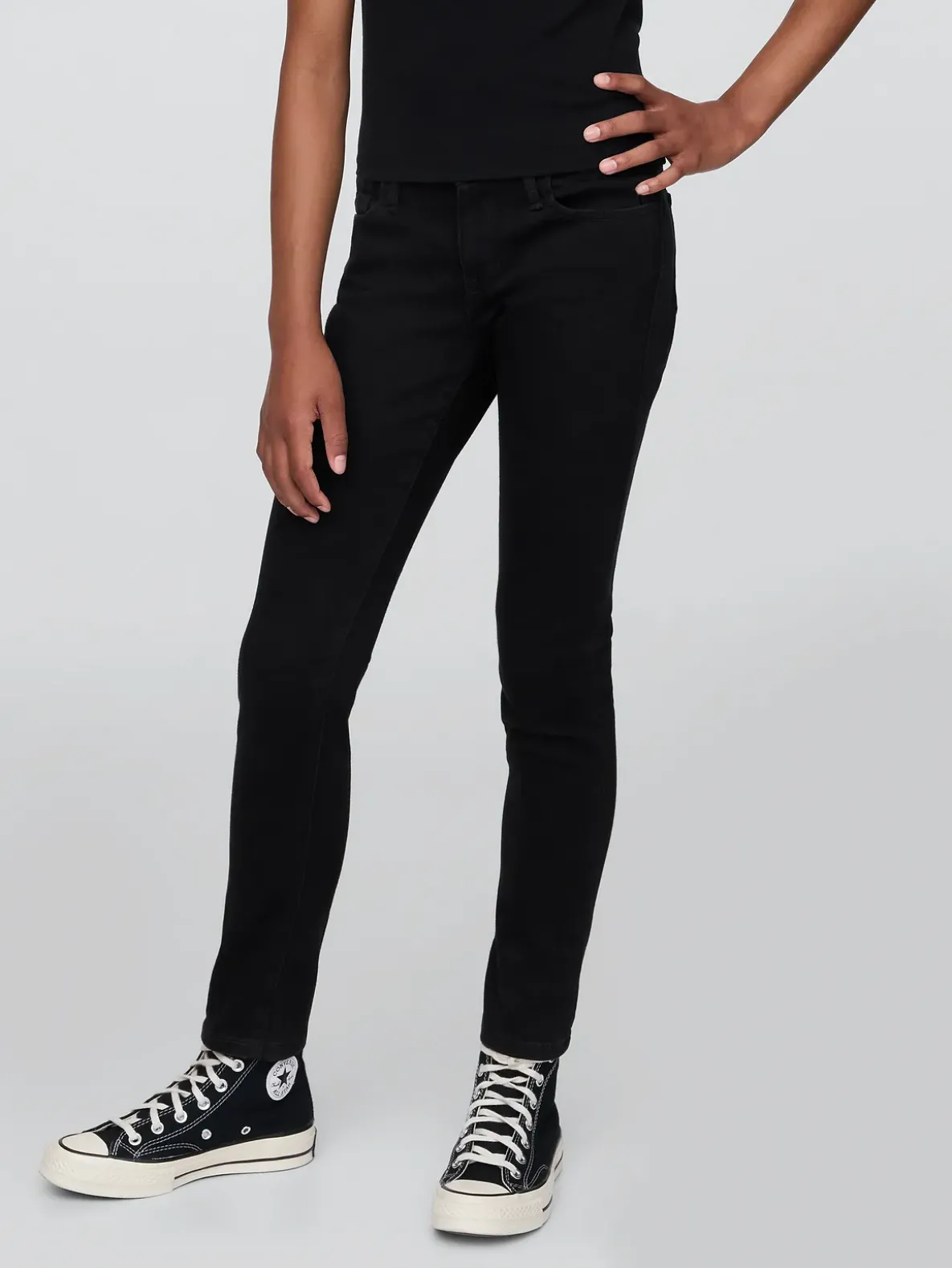 Kids Mid Rise Skinny Jeans