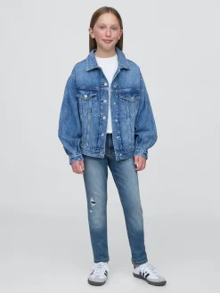 Kids Mid Rise Super Skinny Jeans