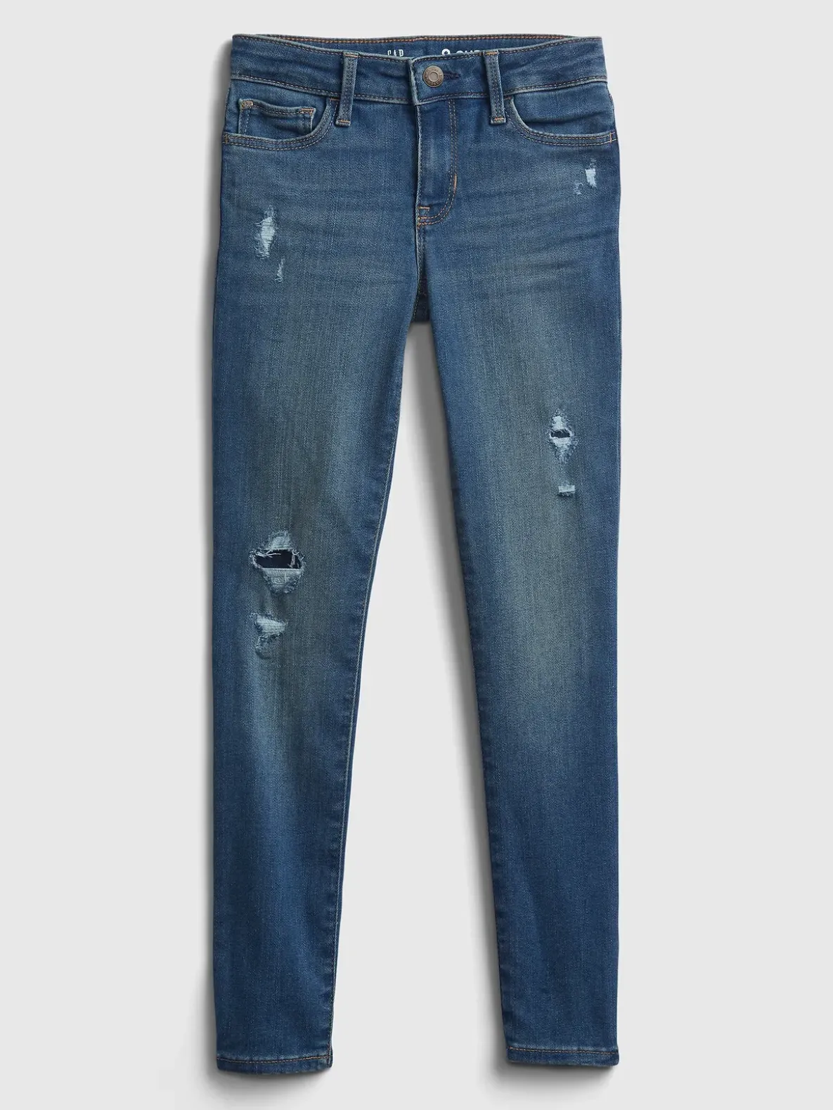 Kids Mid Rise Super Skinny Jeans