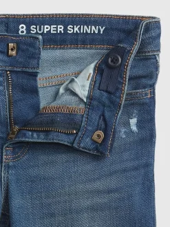 Kids Mid Rise Super Skinny Jeans