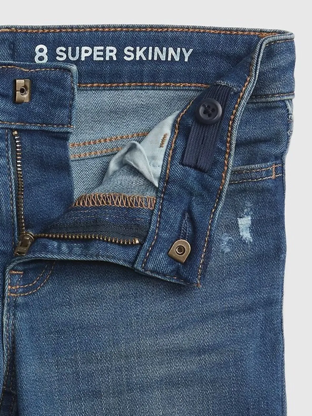 Kids Mid Rise Super Skinny Jeans