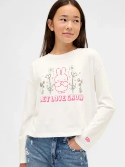 Kids Miffy Oversized Graphic T-Shirt