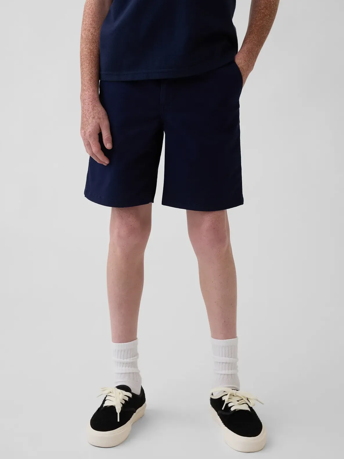 Kids Modern Khaki Shorts