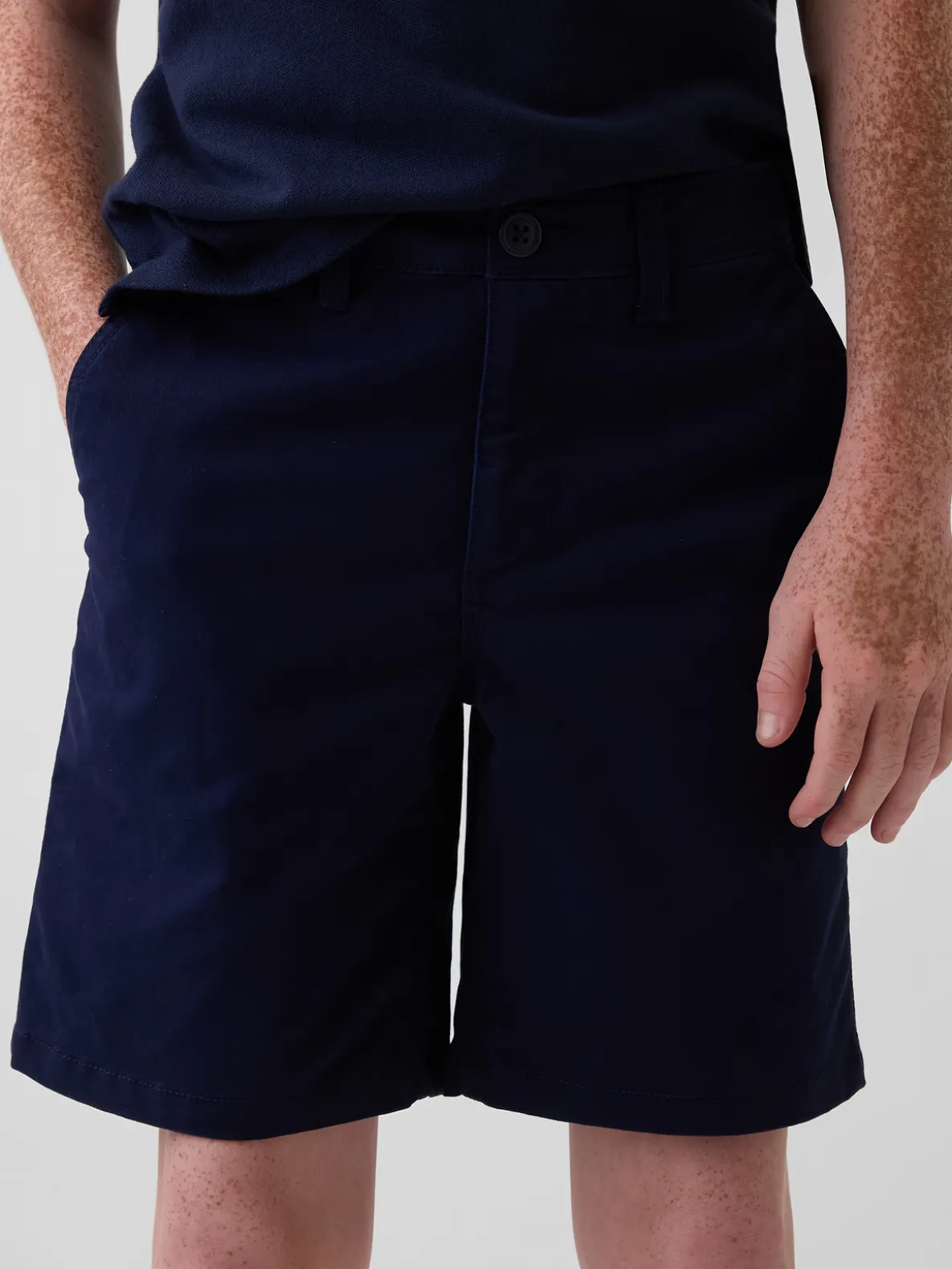 Kids Modern Khaki Shorts