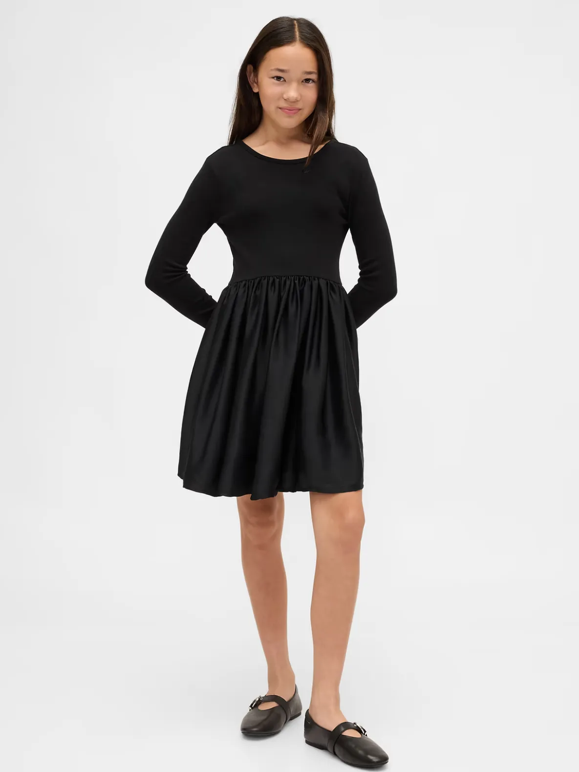 Kids Modern Mixed Media Dress