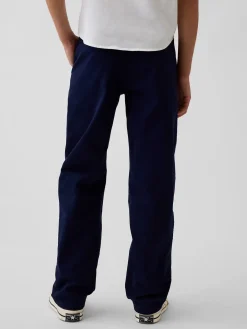 Kids Modern Relaxed Straight Khakis