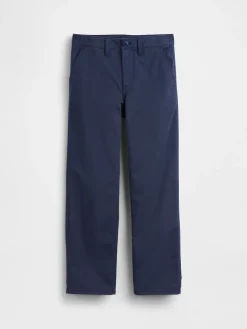 Kids Modern Relaxed Straight Khakis