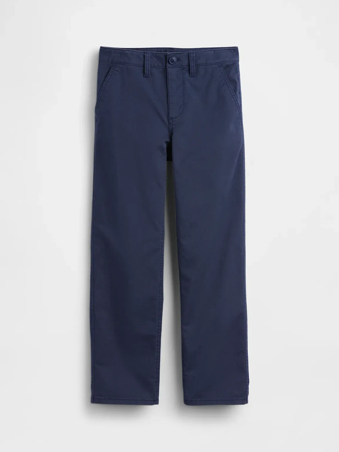 Kids Modern Relaxed Straight Khakis
