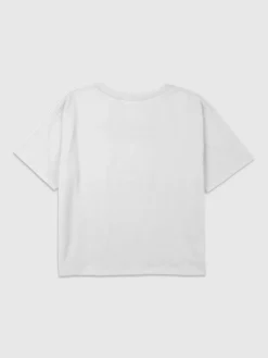 Kids MTV Cats Graphic Boxy Crop Tee